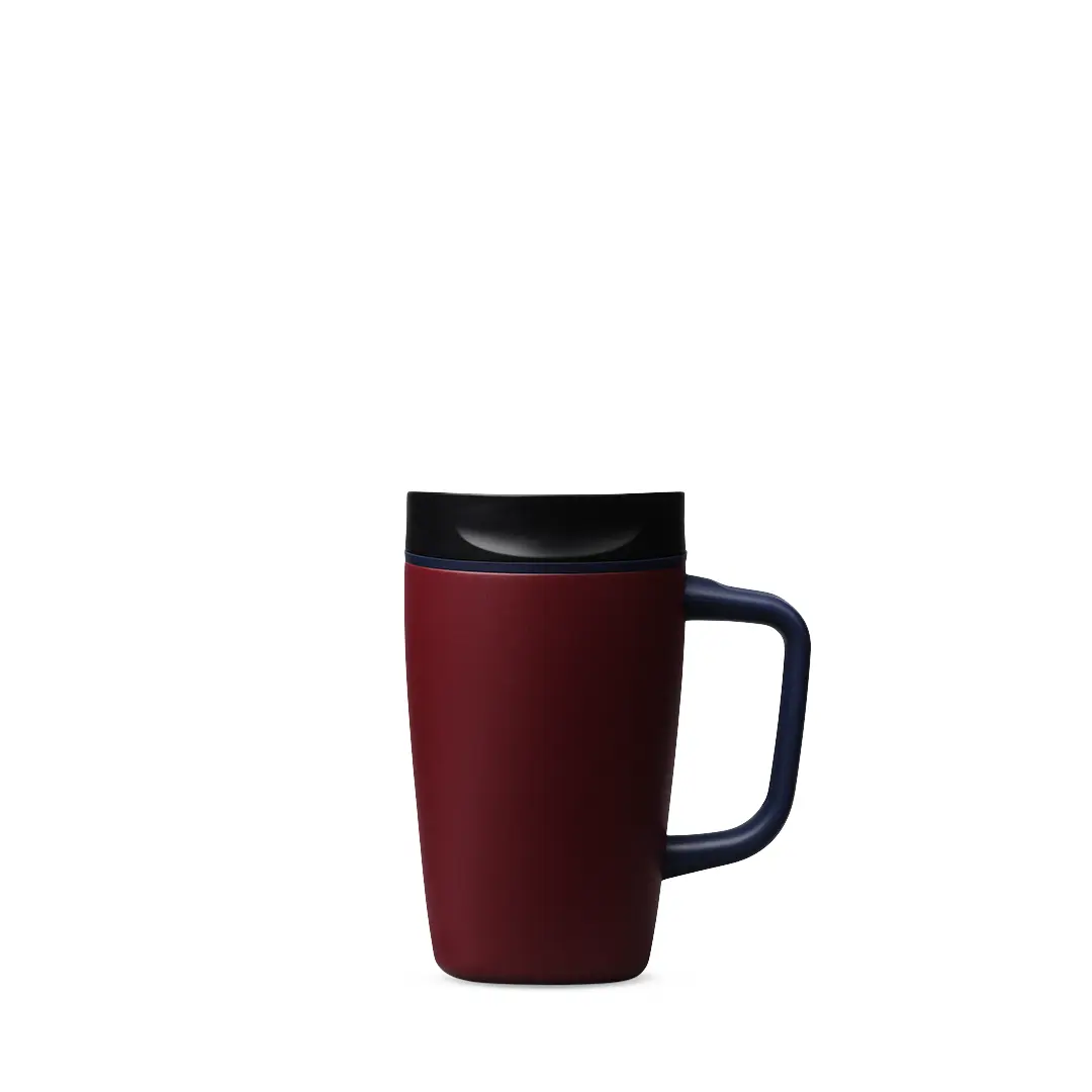 SmoothSip Slider with Handle - Burgundy Bay - 12oz - Image 5