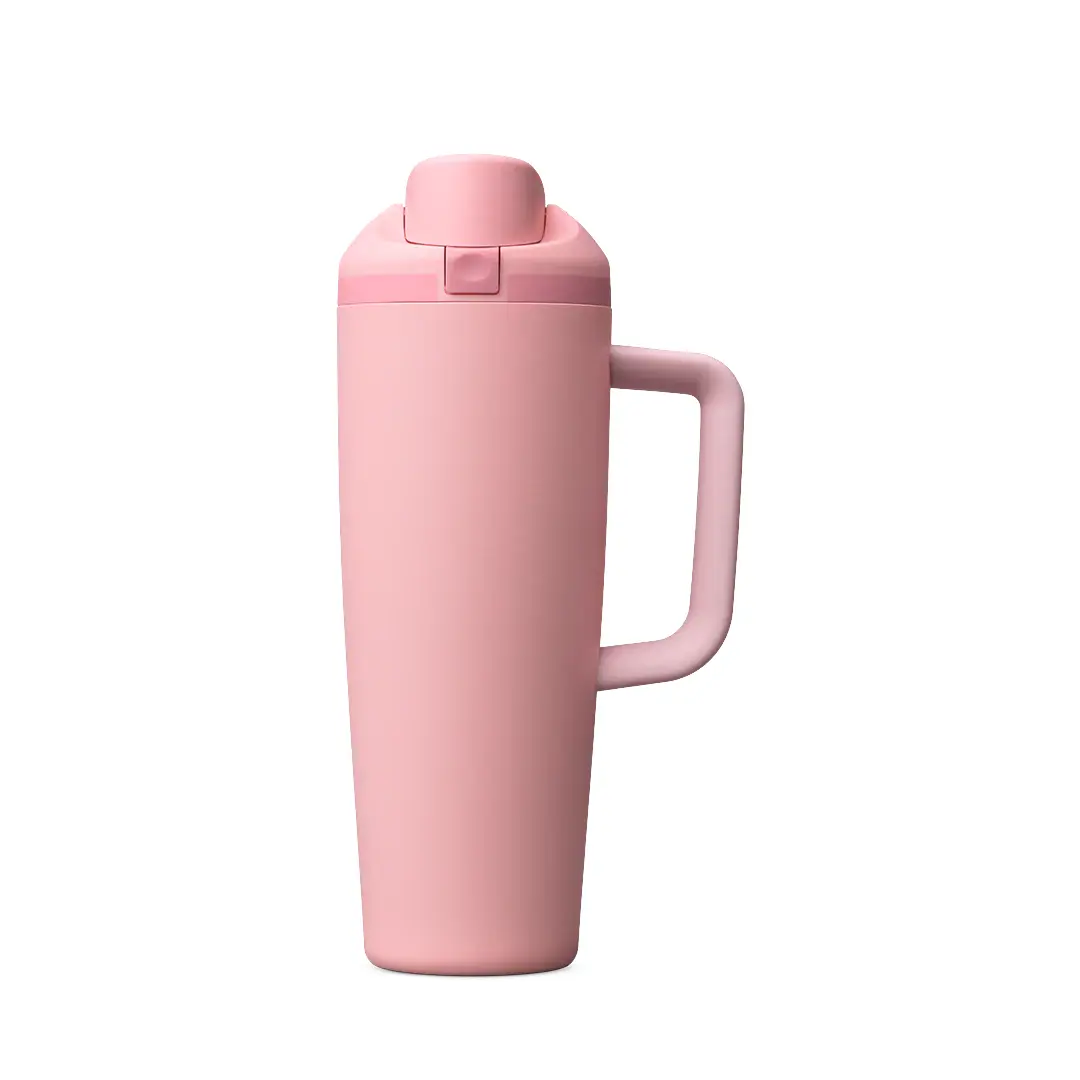 FreeSip Tumbler - Rose Quartz - 30oz