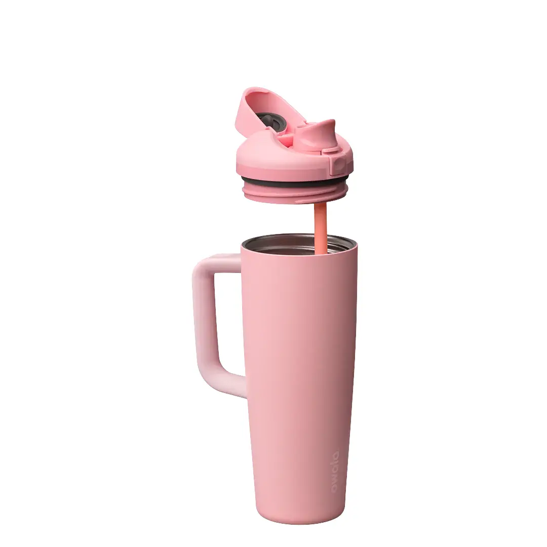 FreeSip Tumbler - Rose Quartz - 30oz - Image 2