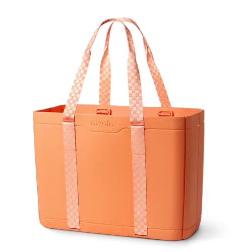 The Sun-Day Collapsible Tote - Hot Tropic