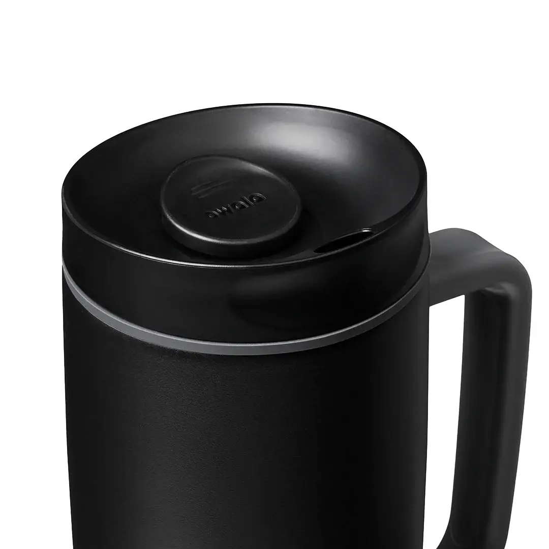 SmoothSip Slider with Handle - Very, Very Dark - 24oz - Image 3