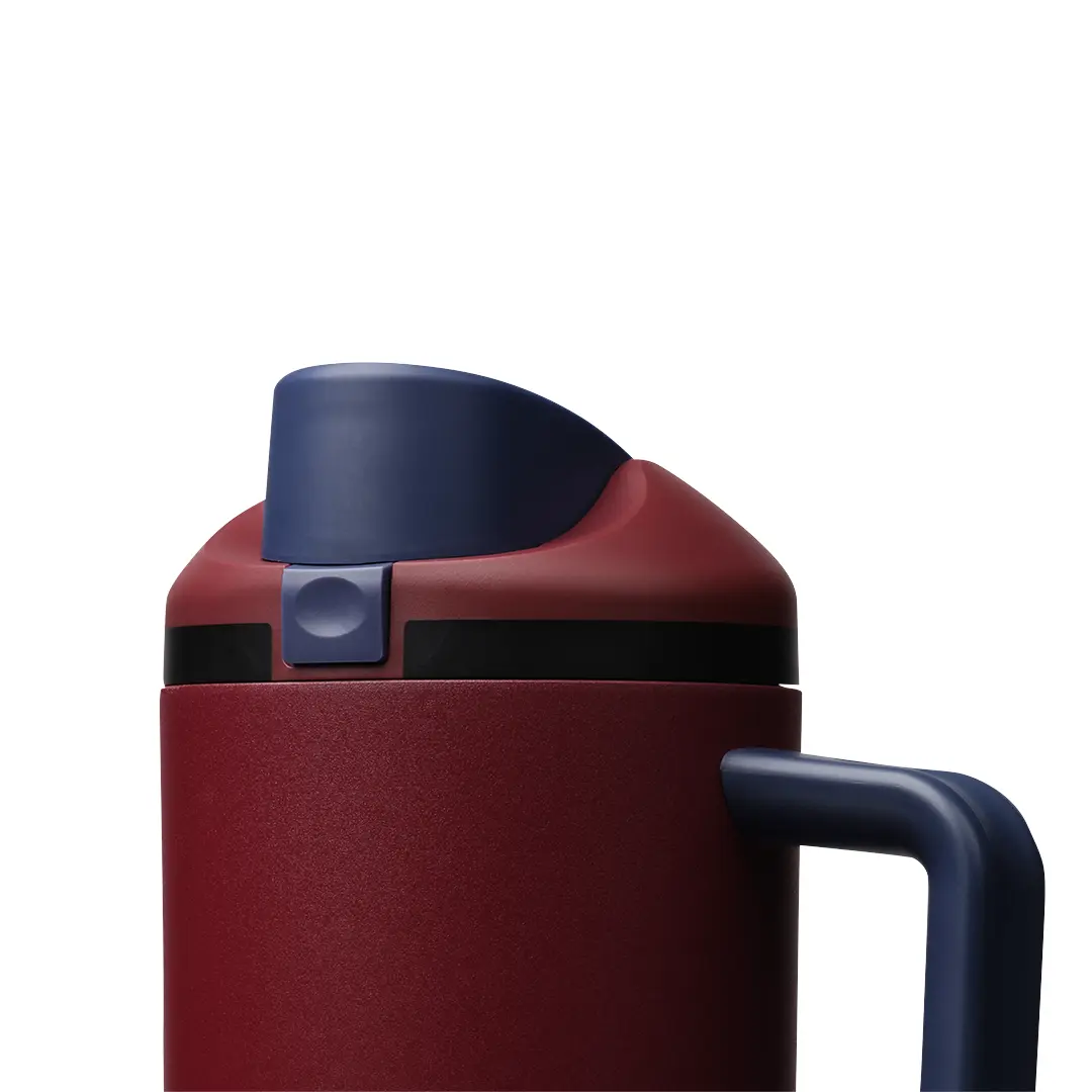 FreeSip Tumbler - Burgundy Bay - 40oz - Image 5