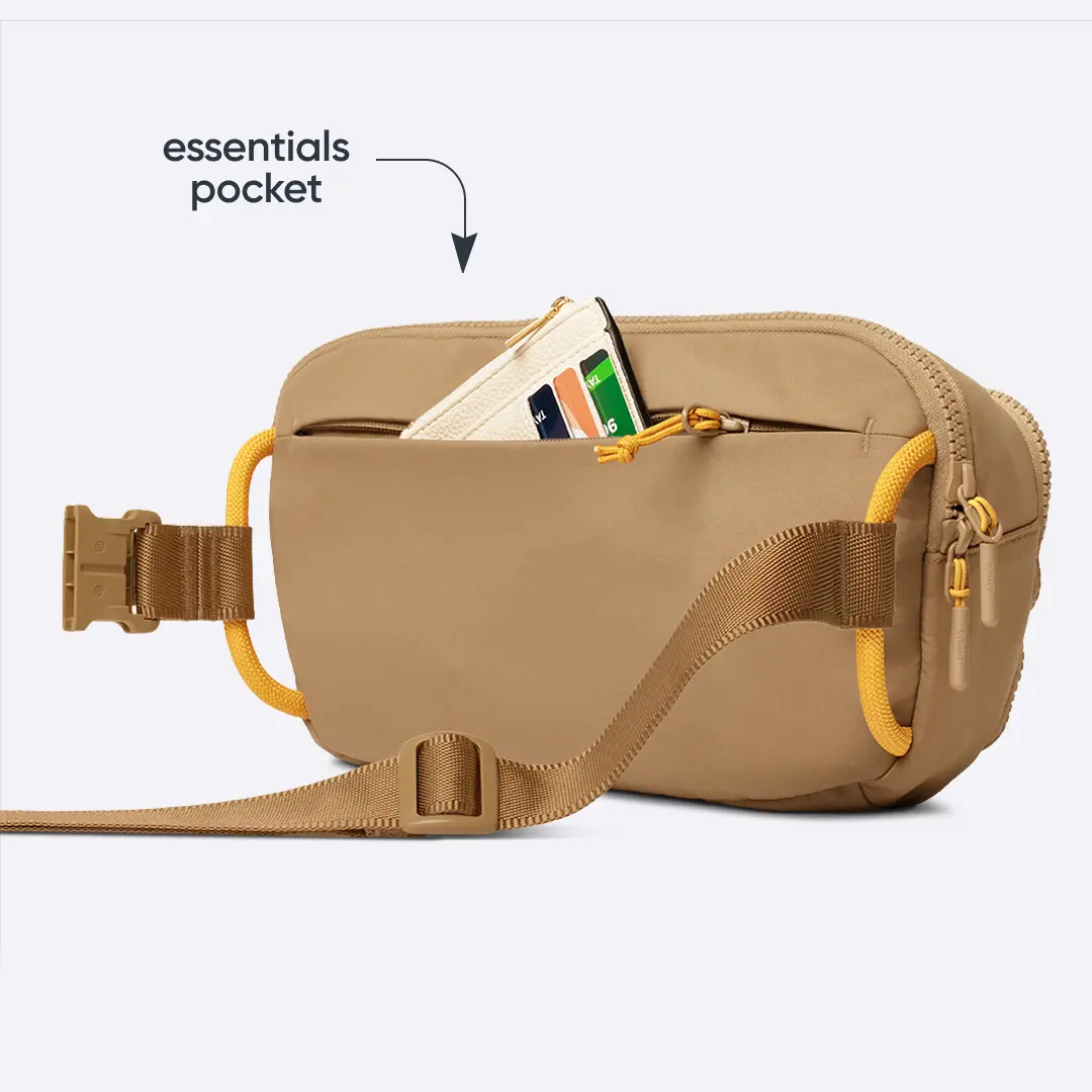 The All-Day Crossbody - Smooth Weave - Sahara - Image 4