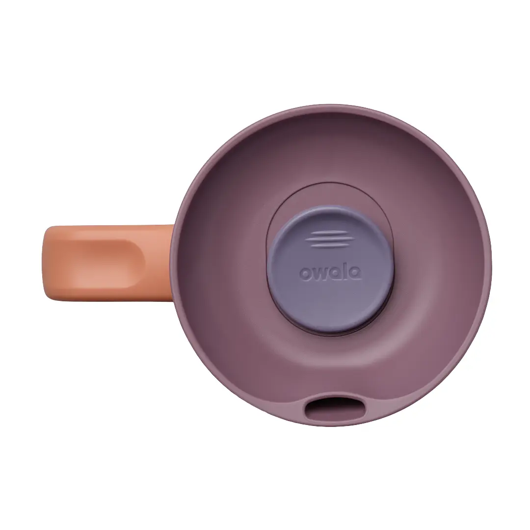 SmoothSip Slider with Handle - Terracotta Sunset - 24oz - Image 2