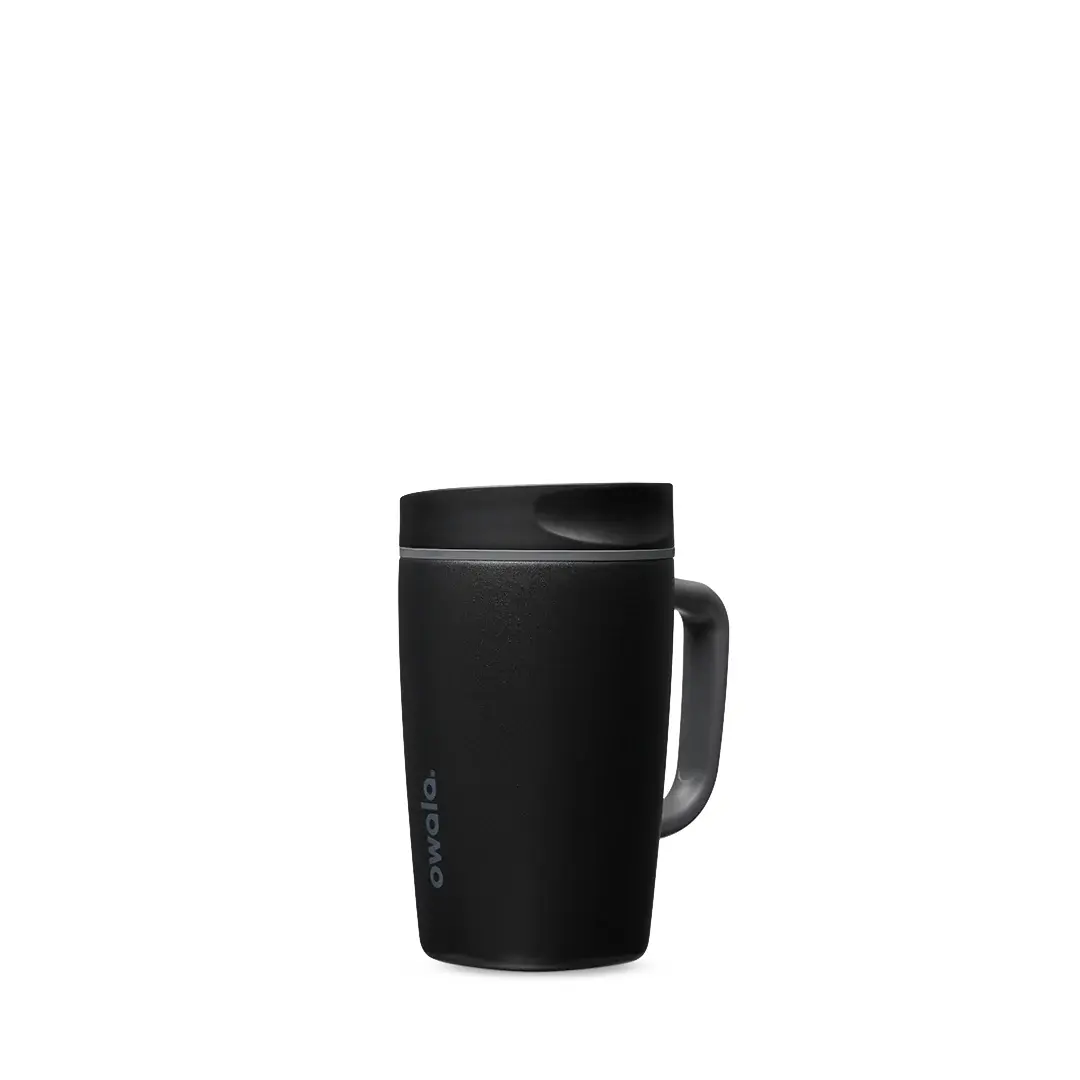 SmoothSip Slider with Handle - Very, Very Dark - 12oz