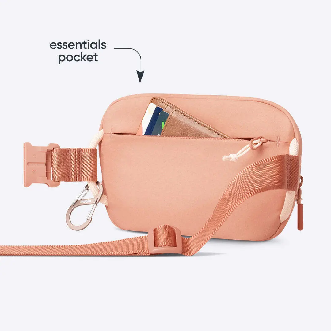 The Daily Crossbody - Smooth Weave - Rosewood - Image 4