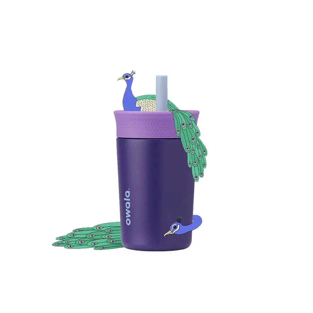 Kids' Tumbler - Peacock Palace - 12oz