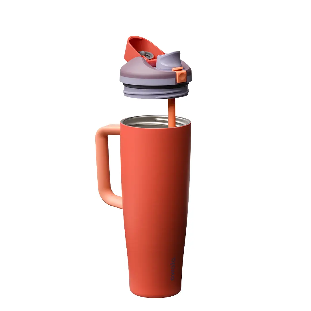 FreeSip Tumbler - Terracotta Sunset - 40oz - Image 2