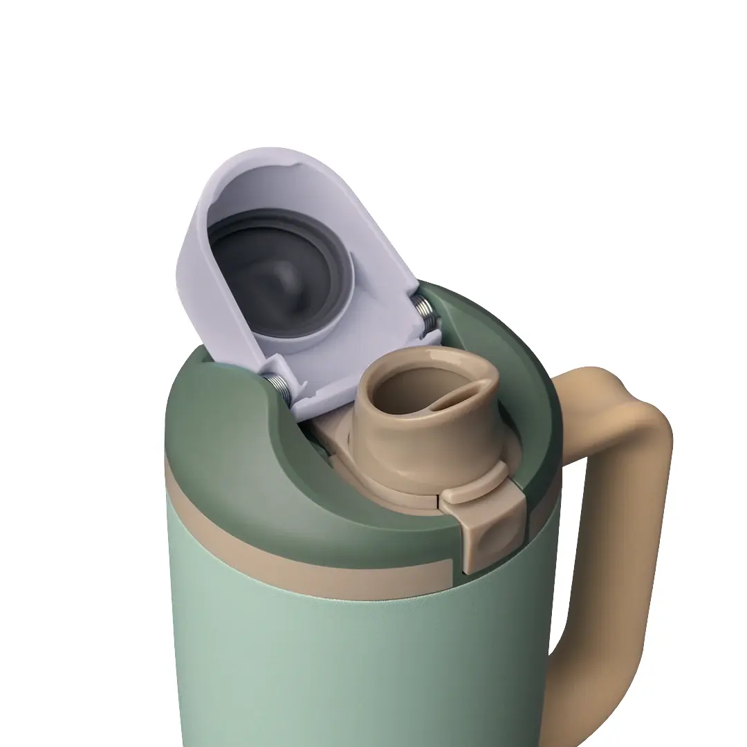 FreeSip Tumbler - Eucalyptus - 30oz - Image 3