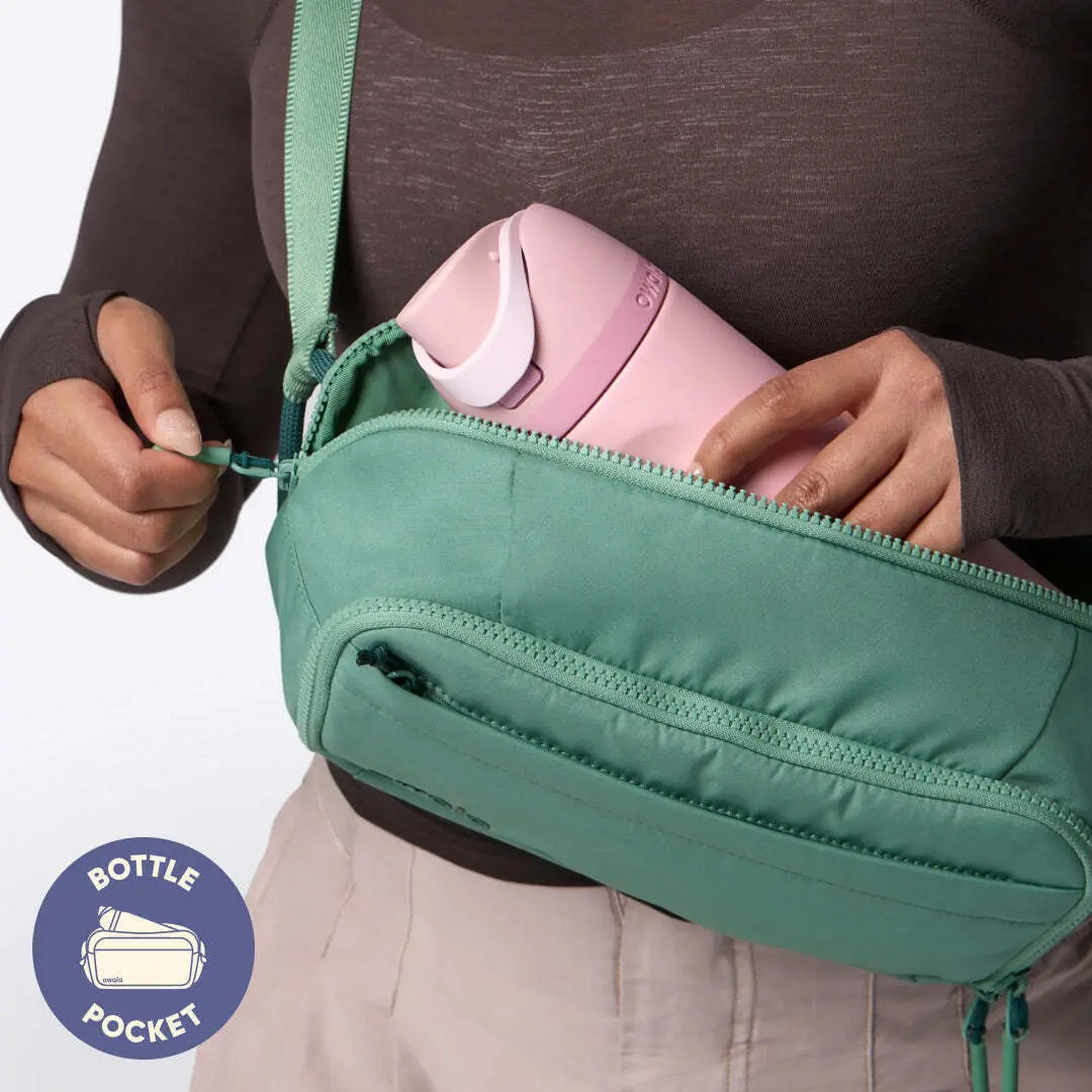 The All-Day Crossbody - Smooth Weave - Sea Glass - Image 7
