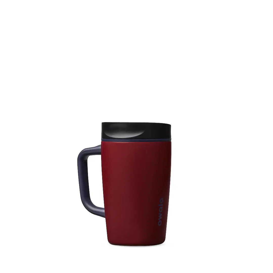 SmoothSip Slider with Handle - Burgundy Bay - 12oz