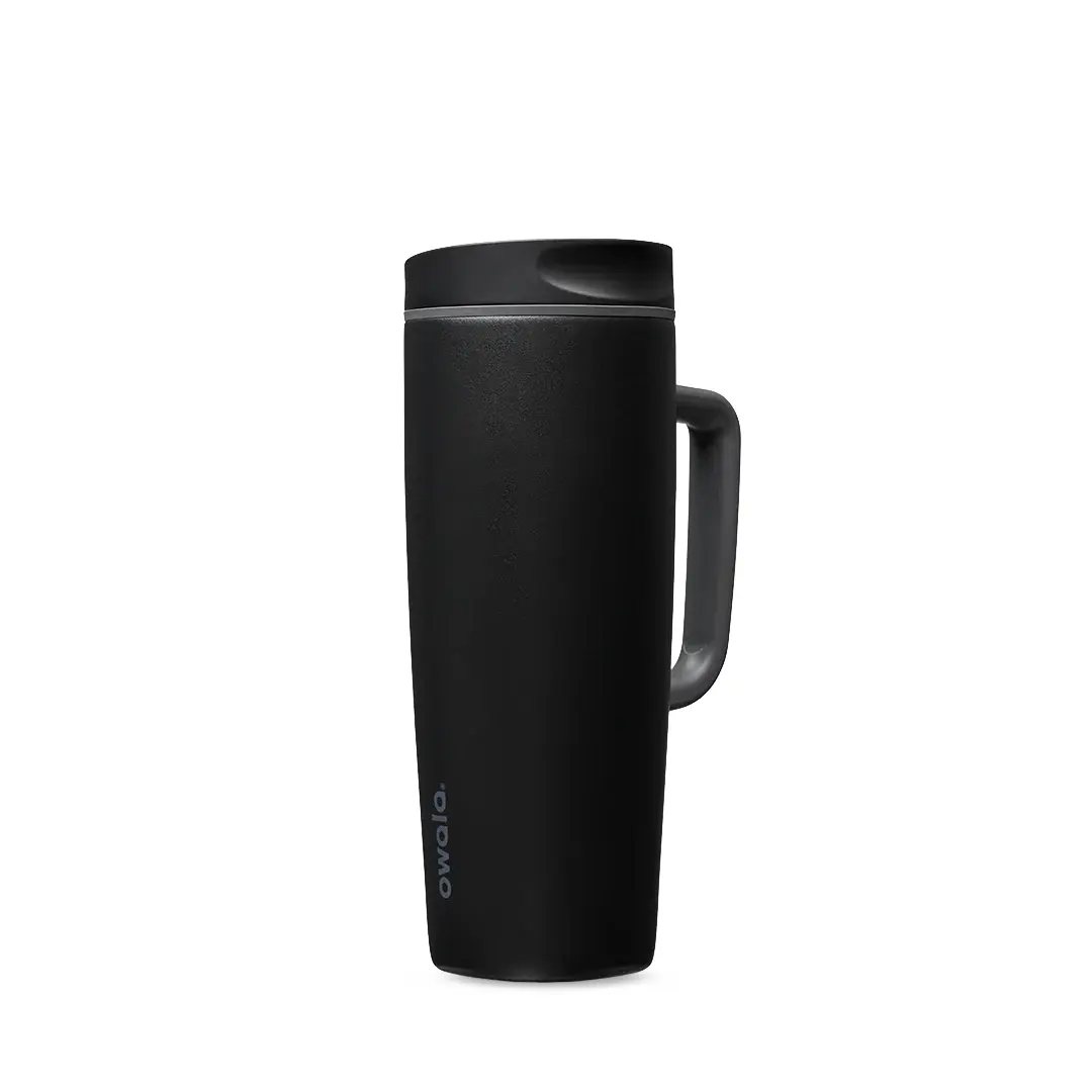 SmoothSip Slider with Handle - Very, Very Dark - 24oz