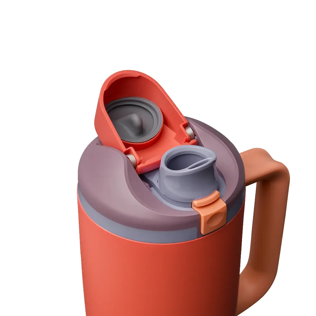 FreeSip Tumbler - Terracotta Sunset - 40oz - Image 3