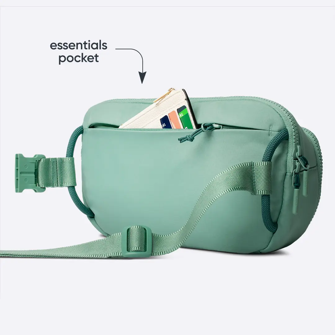 The All-Day Crossbody - Smooth Weave - Sea Glass - Image 4