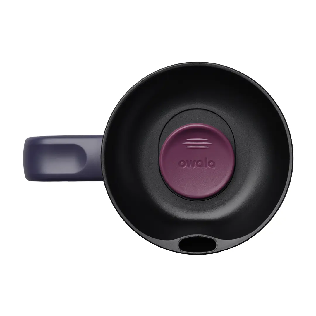 SmoothSip Slider with Handle - Burgundy Bay - 12oz - Image 2
