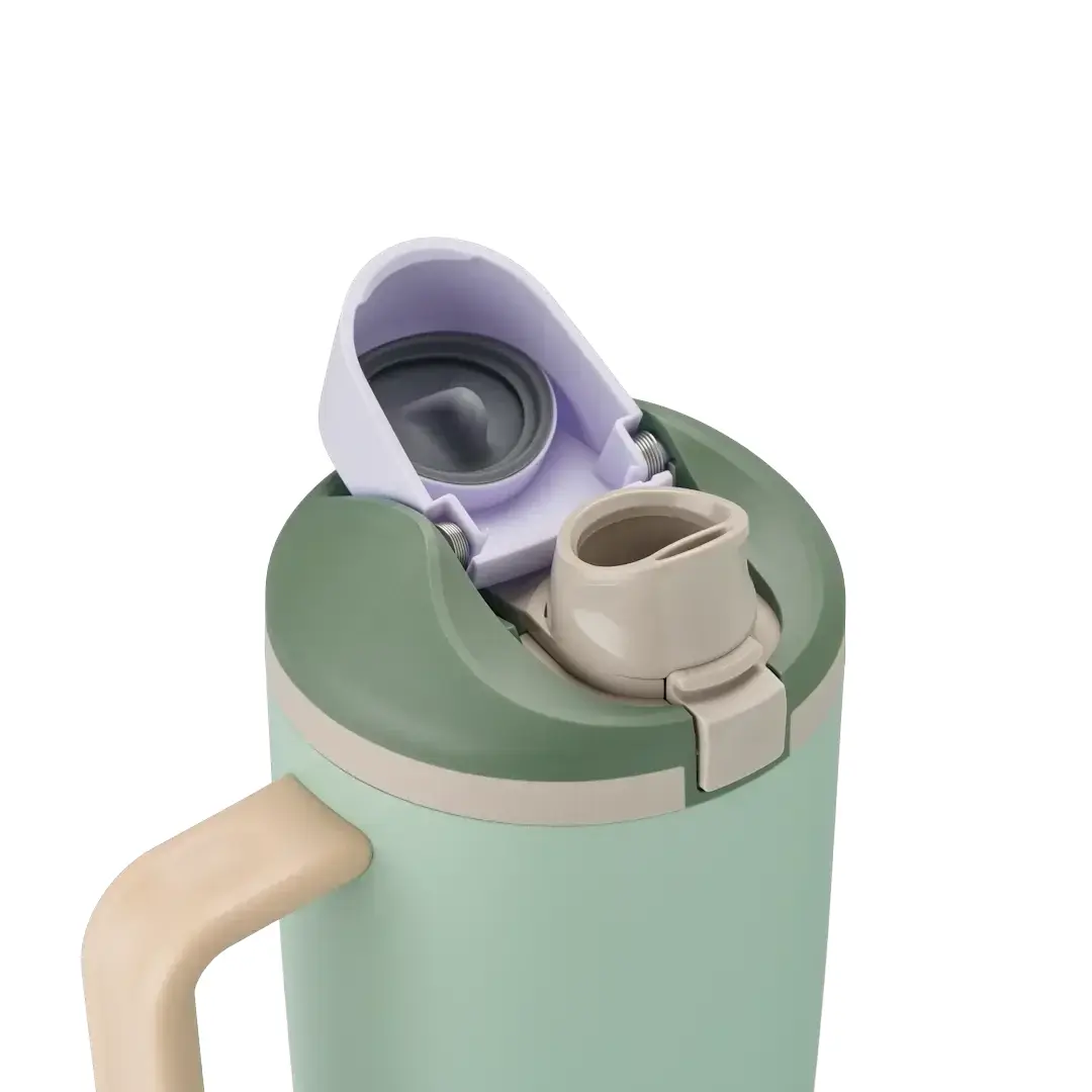 FreeSip Tumbler - Eucalyptus - 40oz - Image 3