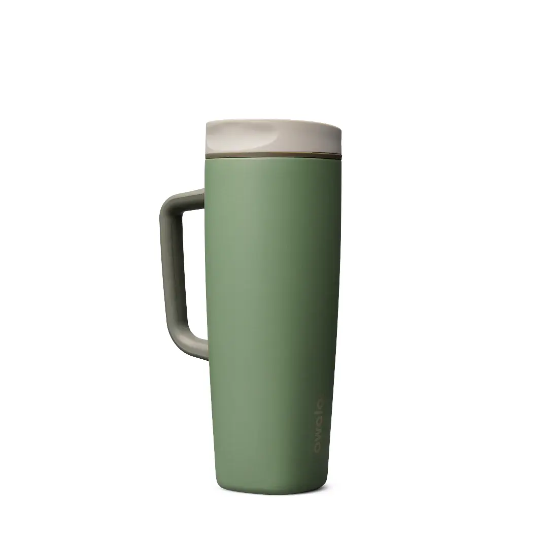 SmoothSip Slider with Handle - Green House - 24oz