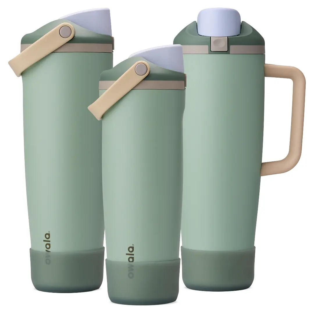 Bottle Boot - FreeSip Tumbler / FreeSip Sway - Translucent Green - 30oz / 40oz - Image 2