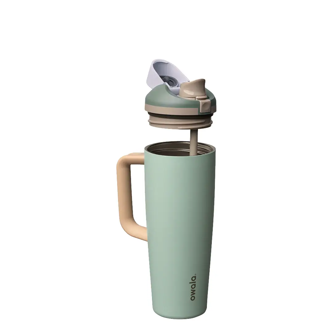 FreeSip Tumbler - Eucalyptus - 30oz - Image 2